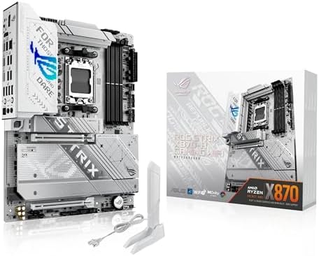 Alternative view of Asus ROG STRIX X870-A GAMING WIFI AMD X870 Soket AM5 DDR5 8000+(OC) MHz ATX Gaming (Oyuncu) Anakart