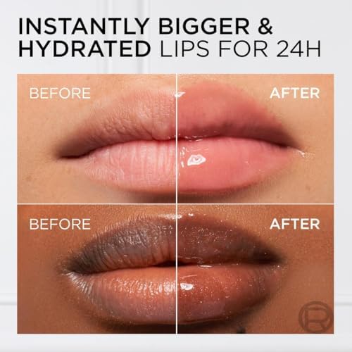 Alternative view of Plump Ambition Hyaluron Lip Oil Besleyici ve Nemlendirici Dudak Parlatıcısı - 380 Rouge In