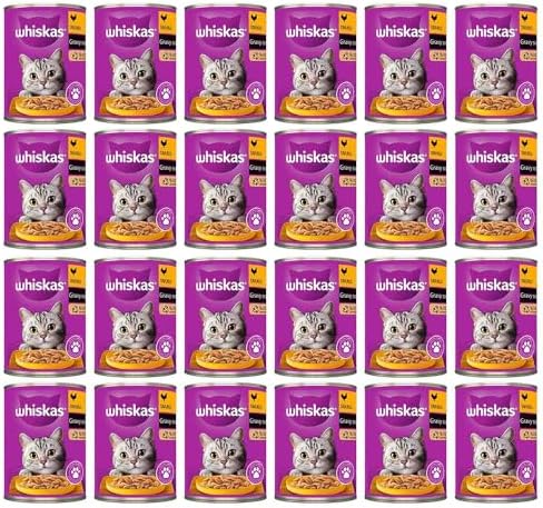 Whiskas Tavuklu 400 Gr x24, Kedi Yaş Mama