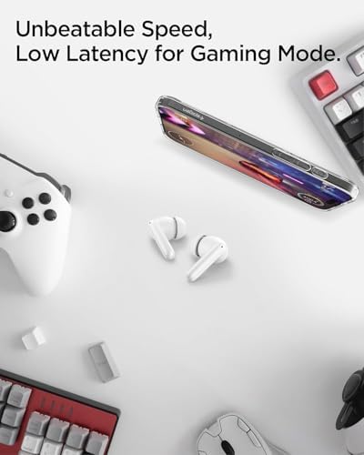 Alternative view of Audio TWS S10 Bluetooth Kablosuz Kulaklık - ANC Aktif Gürültü Engelleme + ENC 6 Mikrofon - 10mm Sürücü - 30 Saat Pil - iOS & EQ App Şeffaf & Gaming Mod iPX4 Siyah - ASD07886