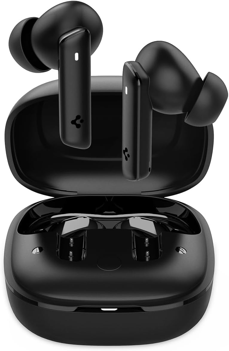 Alternative view of Audio TWS P20 Bluetooth Kablosuz Kulaklık - ANC Pro Aktif Gürültü Engelleme + ENC 6 Mikrofon - 10mm LCP Graphene Sürücü - 30 Saat iOS & EQ App Şeffaf & Gaming Mod iPX5 Siyah - ASD07888