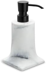 Tezgah Üstü Sıvı Sabunluk Mermer Deseni-Siyah 181X91X109 Mm