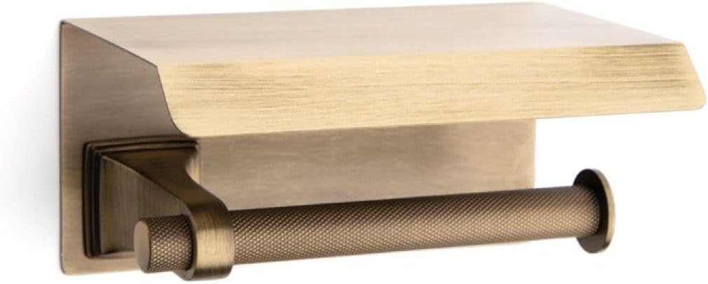 Sparklıne Kapaklı Tuvalet Kağıtlığı Antik Renk 85X17X170 Mm