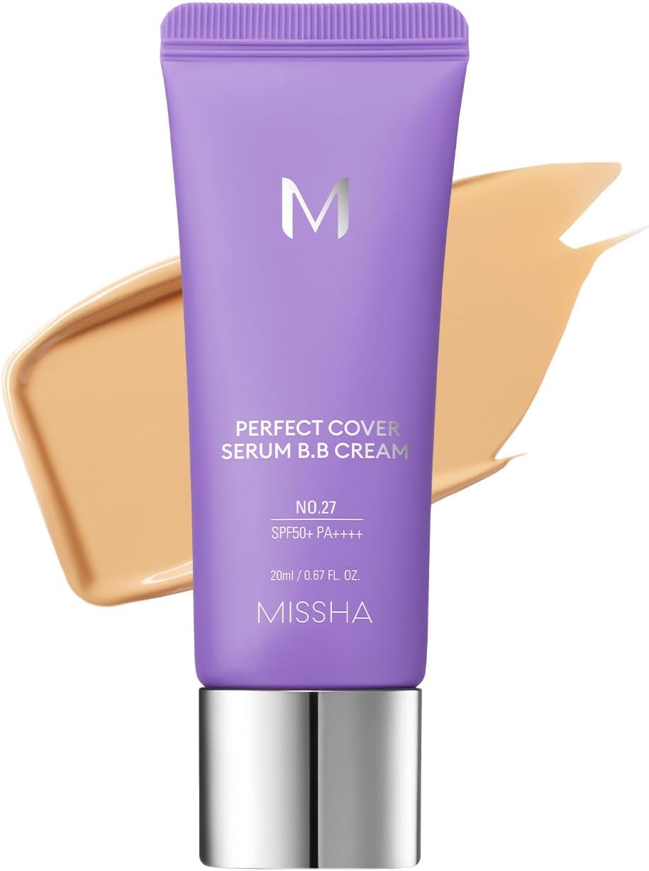 Yaşlanma Karşıtı Bakım ve Aydınlık Görünüm Sunan M Perfect Cover Serum BB Cream (No:27)