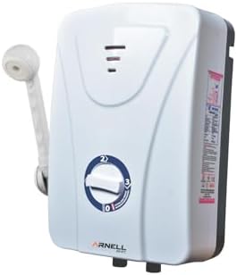 Arnell Şofben 3 Kademe Yüksek Güç Güvenli Ve Dayanıklı Tasarım Kolay Montaj 7500 Watt
