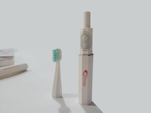 Alternative view of DENTindex Taşınabilir Sonik Diş Fırçası – Sessiz, Yumuşak Başlıklı, Şarjlı, Dupont Kıllı, Seyahat Tipi Cep Diş Fırçası-(Beyaz)