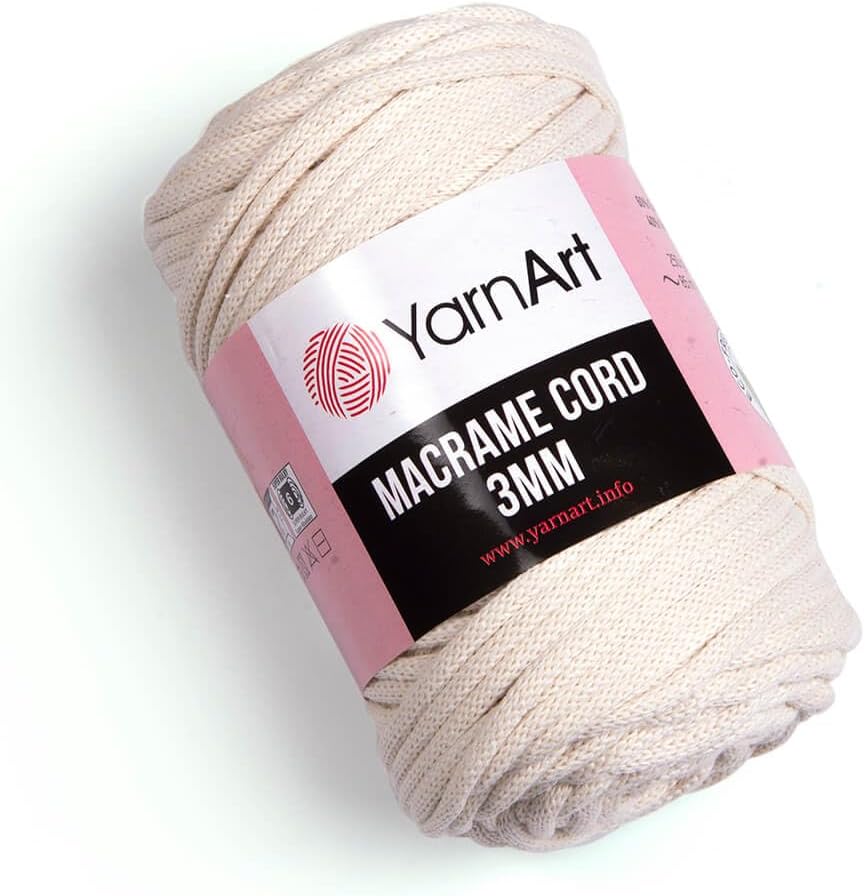 Alternative view of El Örgü İpi MACRAME CORD 3 MM, 752, 2x500 gr