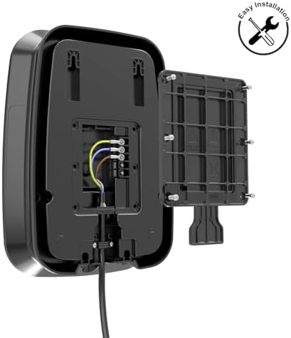 Hera Chargepack® Personal 22kW Kablolu(5m Type2) Elektrikli Araç Şarj Ünitesi, Gri