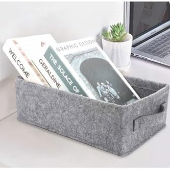 Alternative view of Çamaşır Oyuncak Düzenleyici Keçe Sepet Organizer 38x25x13 Cm
