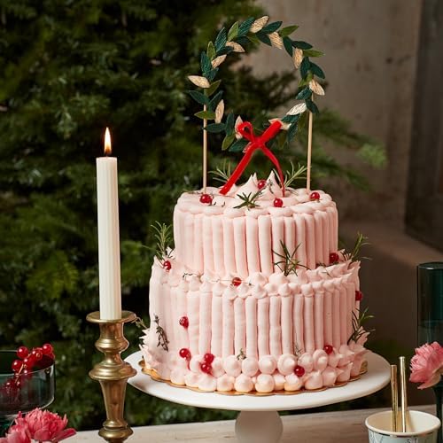 Alternative view of - Wreath Cake Topper - Kağıt Çelenkli Pasta Süsü