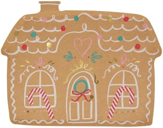 - Gingerbread Plates - Zencefilli Kurabiye Tabak (8'li)