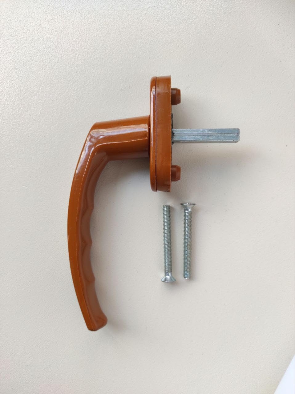 Pvc Pimapen Pencere Kolu Balkon Sürme Kapı Kolu (10, Açık Kahverengi)