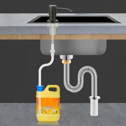 Alternative view of Paslanmaz Çelik Sıvı Sabunluk Pompası Lavabo Tezgah altı Mutfak lavaboları banyo tezgahları