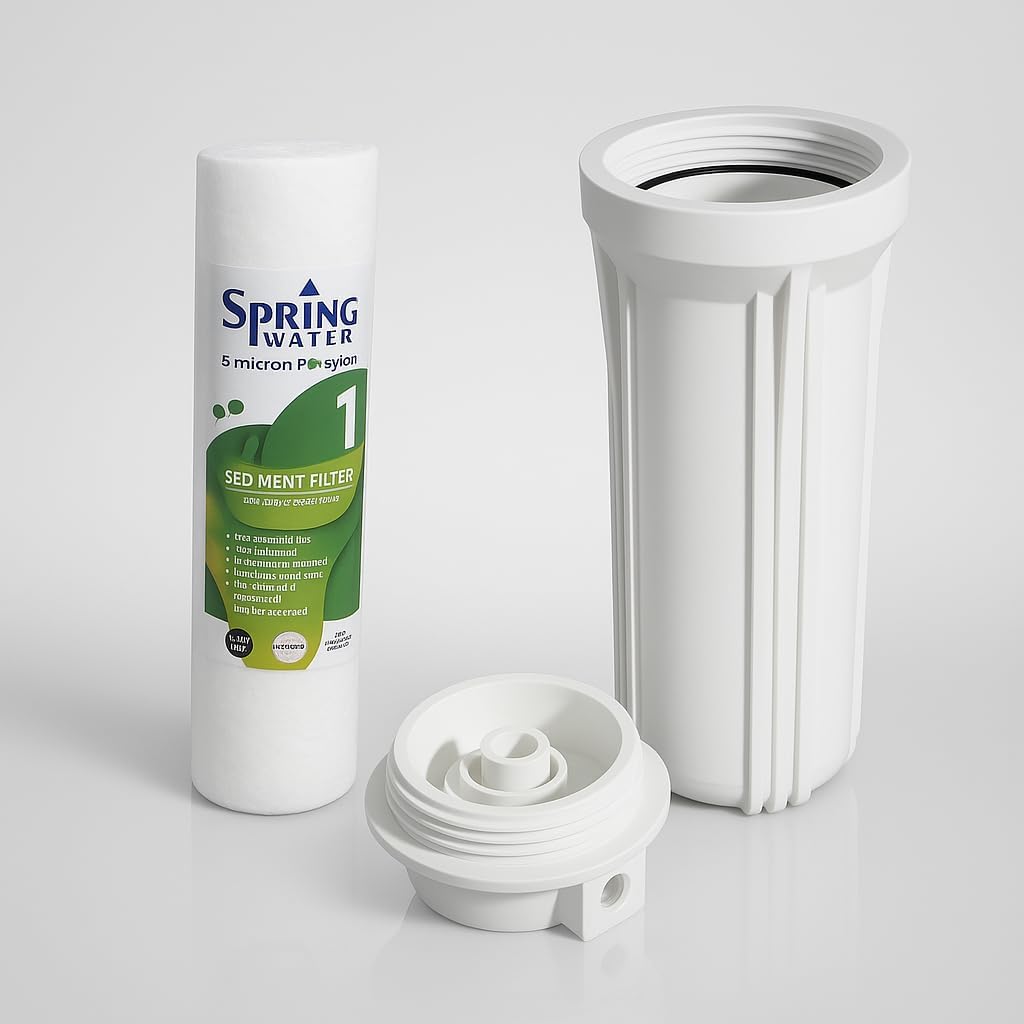 Alternative view of Spring Water Çamur Tutucu Partikül Arıtma Sistemi - Partikül Filtresi - Su Arıtma Koruma Filtresi
