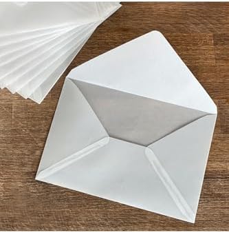 Beyaz Transparan Zarf, 13x18 Cm 5 Adet
