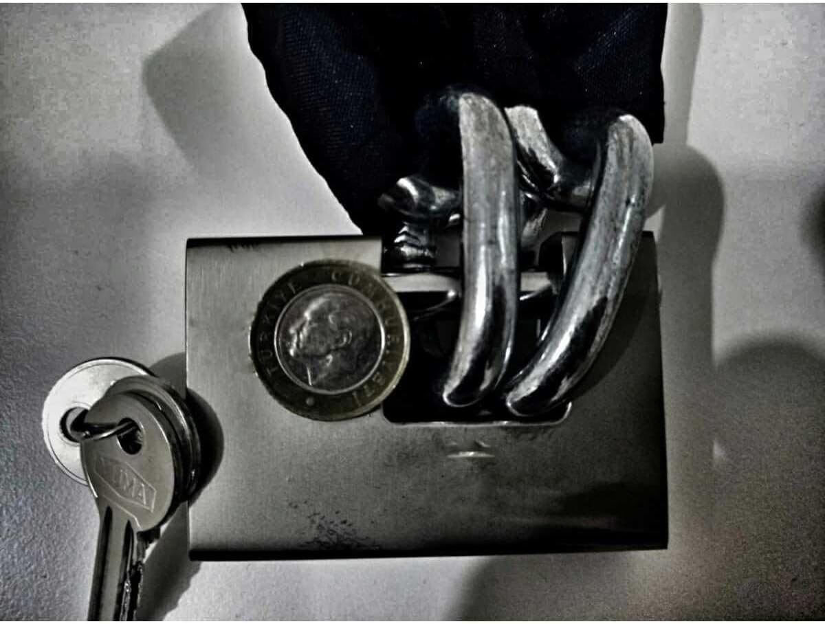 (21) 1.2 Metre 10 Mm Kalınlığında Su Geçirmez kılıflı Motosiklet Zincir Çelik Kilit Scooter Motor Kilidi ile uyumlu