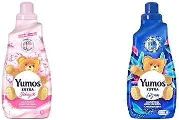 Yumoş Konsantre Çamaşır Yumuşatıcısı Şakayık 1440 ml ve Yumoş Çamaşır Yumuşatıcısı Lilyum 1440 ml