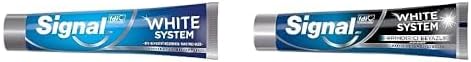 Signal Diş Macunu Original 2 Haftada Daha Beyaz Dişler 75 ml ve Signal Diş Macunu Arındırıcı Beyazlık Aktif Karbon 75 ml