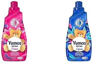 Yumoş Konsantre Çamaşır Orkide 1440 ml ve Yumoş Çamaşır Yumuşatıcısı Lilyum 1440 ml