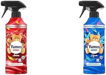Yumoş Sprey Yıkanması Zor Eşyalar İçin Giysi Spreyi 450 ml ve Yumoş Sprey Yıkaması Zor Eşyalar İçin Lilyum 450 ml