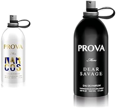 Prova Narcos EDP Erkek Parfüm 120 ml ve Prova Savage EDP Erkek Parfüm 120ml