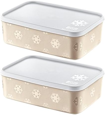 2'Li Set No Frost Saklama Kabı 1600 ML