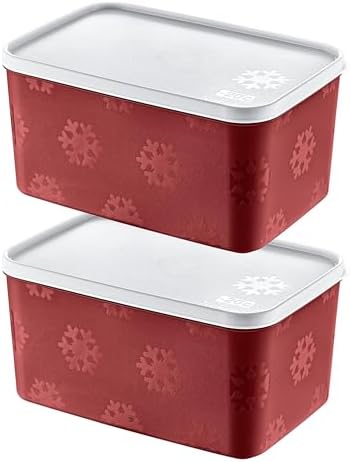 2'Li Set No Frost Saklama Kabı Carmen 2600 ML