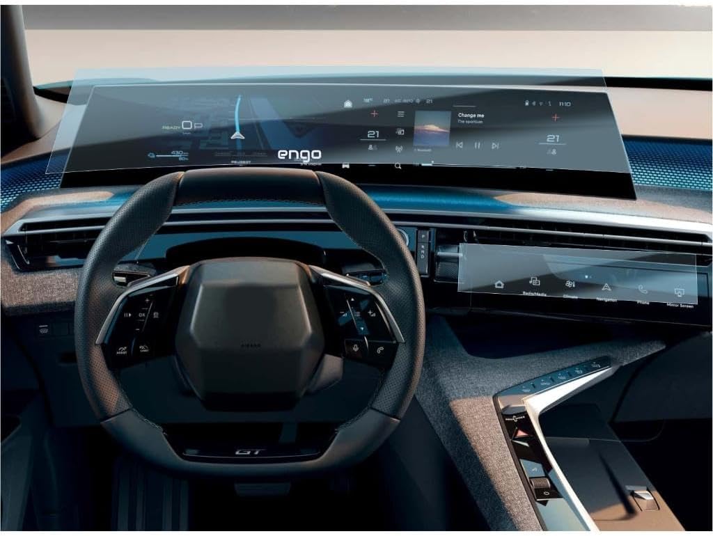 Alternative view of 3008 GT Ekran Koruyucu 21 inç i-Cockpit Klima Ekranı
