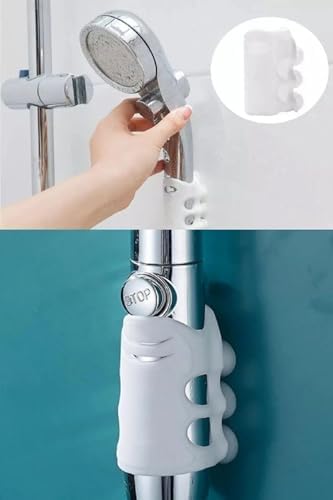 Vantuzlu Duş Başlığı Tutacağı Silikon Vantuzlu Banyo Başlığı Askı Tutucu Kanca Vakumlu Tutucu Aparat