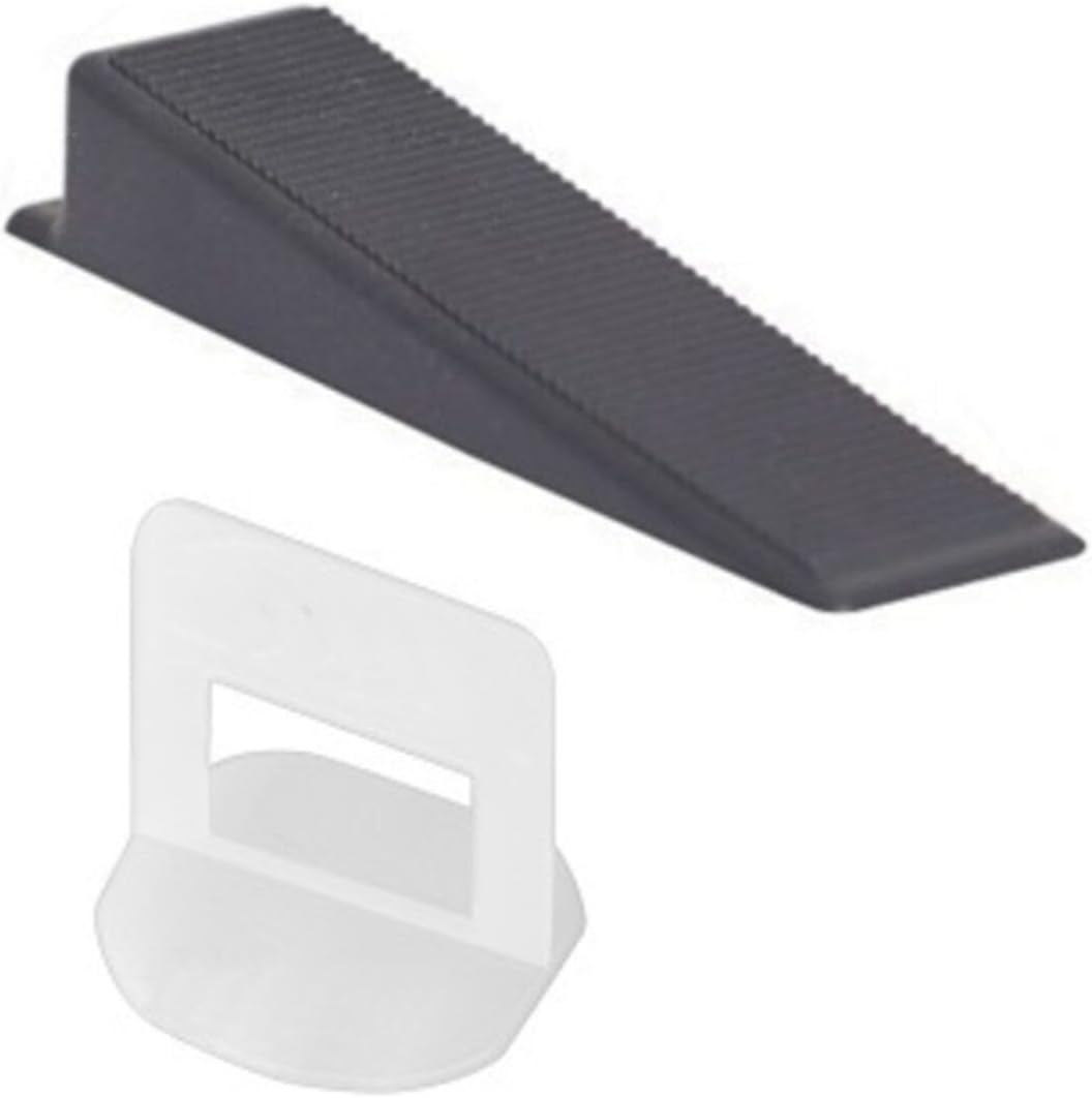 Alternative view of Birlik Yapi Malzemeleri 1 Mm Seramik Seviye Tespit Derz Artısı + Sabitleme Takozu (100+100 Adet) 2 Li Set