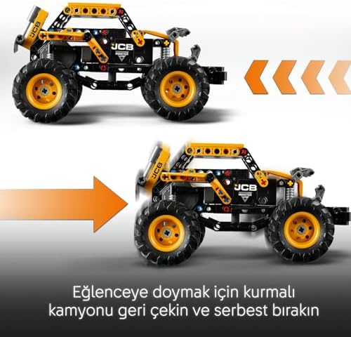 Alternative view of Jam DIGatron Çek–Bırak Oyuncak Kamyon – Yaratıcı Oyunları Seven 7 Yaş ve Üzeri Erkek ve Kız Çocukları için Araç Yapım Seti, Hediye Fikri 42199 (218 Parça)