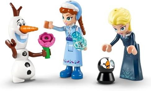 ǀ Arendelle Karlar Ülkesi Şatosu 43265-5 Yaş ve Üzeri Çocuklar için Mini Bebek İçeren Oyuncak Yapım Seti, Doğum Günü Hediyesi (177 Parça)