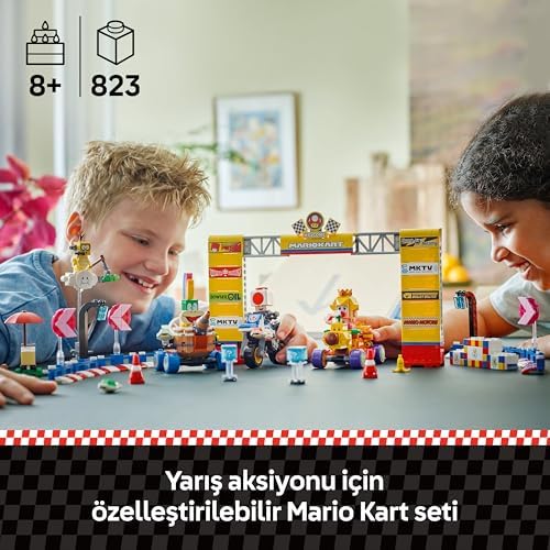Alternative view of Super Mario: Mario Kart – Baby Peach ve Grand Prix Seti 72036, 8 Yaş ve Üzeri Erkek ve Kız Çocukları ve Oyuncular İçin Yaratıcı Oyuncak Yapım Seti, Eğlenceli Hediye (823 Parça)