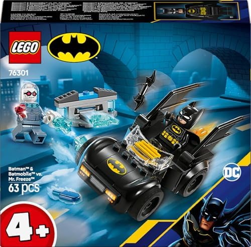 Alternative view of DC: ve Batmobile, Mr. Freeze’e Karşı 76301-4 Yaş ve Üzeri Süper Kahraman Seven Çocuklar için Oyuncak Yapım Seti, Doğum Günü Hediyesi (63 Parça)