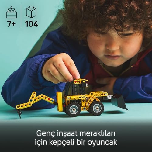 Alternative view of Kazıcı Yükleyici 42197 – 7 Yaş ve Üzeri Kız ve Erkek Çocukları için Arka Kazıcı, Kepçe ve Dengeleyici İçeren Yapım Seti, Hediye Fikri (104 Parça)