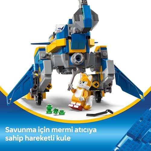 Alternative view of Sonic the Hedgehog Cyclone, Metal Sonic’e Karşı 77002-8 Yaş ve Üzeri Çocuklar için Koleksiyonluk Yaratıcı Oyuncak Yapım Seti, Doğum Günü Hediyesi (290 Parça)