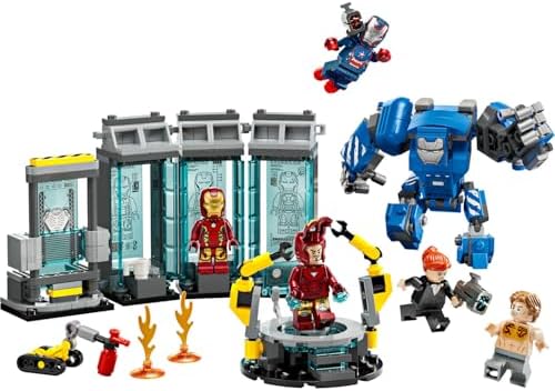 Alternative view of ǀ Iron Man’in Laboratuvarı: Zırh Salonu 76315-8 Yaş ve Üzeri Çocuklar için Süper Kahraman Minifigürü İçeren Yaratıcı Oyuncak Yapım Seti (384 Parça)