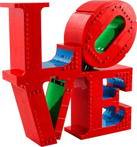Alternative view of Art LOVE Yapım Seti 31214 – Yetişkinler için Ofis veya Ev Hediyesi Olabilecek Indiana Heykeli Dekoratif Yapım Seti, Çiftler için Nişan veya Sevgililer Günü Hediye Fikri (791 Parça)