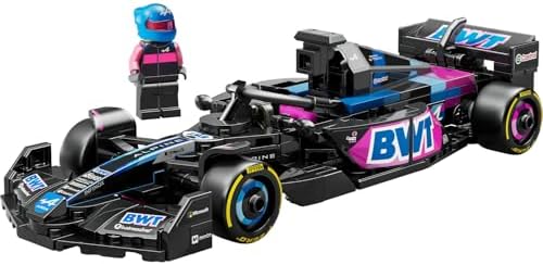 Alternative view of Speed Champions BWT F1 A524 Yarış Arabası 77248 – 10 Yaş ve Üzeri Çocuklar için Koleksiyonluk Sürücü Minifigürü İçeren Yapım Seti (258 Parça)