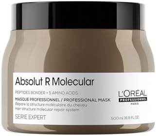 Alternative view of L'Oréal Professionnel Paris Absolut Repair Molecular Tüm Yıpranmış Saçlar İçin Yoğun Onarıcı Maske 500 ml