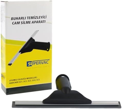 SC Serisi için Cam Silme Aparatı ve Mikrofiber Bez Seti 3'lü, SC1 SC2 SC3 SC SC5 Modeller ile Uyumlu Cam Silme Aparatı ve 3'lü Mikrofiber Bez Seti