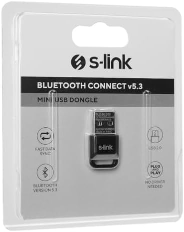 Alternative view of SLX-BL053 Bluetooth 5.3 Alıcı, Mini Dongle USB Adaptör, Win7/8/10/11 Tak Çalıştır, Çoklu Cihaz Bağlama (PC İçindir)