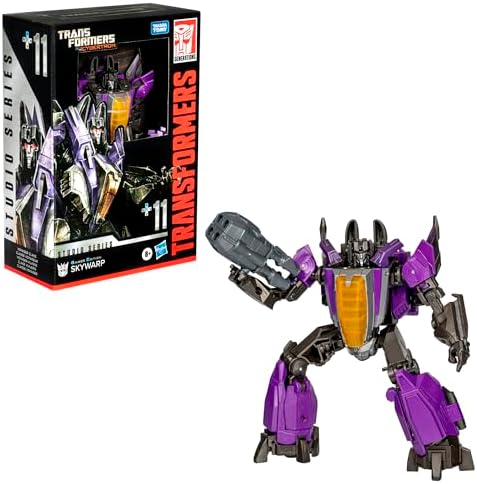 Transformers Studio Series Gamer Edition 11 Voyager Skywarp (Transformers: War for Cybertron) Aksiyon Figürü