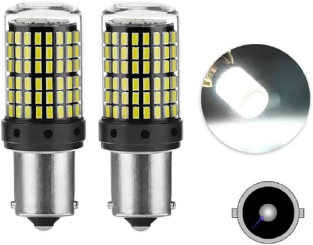 Alternative view of NKT GROUP (7719) 93 Tek Duy P21W Led BA15S 144 Ledli Ultra Güçlü Beyaz Işık (2 Adet) ile uyumlu
