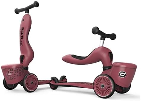 Alternative view of & Ride Highwaykick 1 Lifestyle Kickboard, Oturaklı ve Saklama Kutulu Çocuk Scooter'ı, 2'si 1 Arada Tekerlek, 1 2 Yaşından İtibaren Gidon, Yüksekliği Ayarlanabilir, Aletsiz, Wildcat