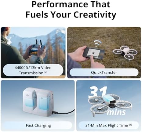 DJI Flip Fly More Combo DJI RC 2 GL Drone Gri