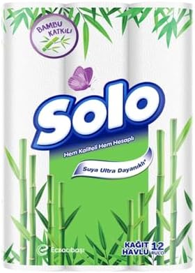 Alternative view of SOLO Bambu Katkılı Kağıt Havlu 12'li