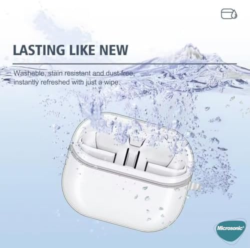 Galaxy Buds 3 Kılıf Transparent Clear Soft Şeffaf [Galaxy Buds 3 ile Uyumlu Kılıf - Şeffaf]