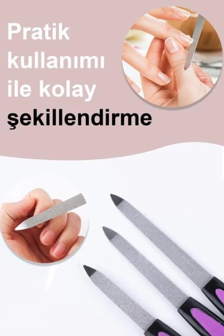 Alternative view of AEE 3'lü Et İticili Törpü Seti Tırnak Törpüsü