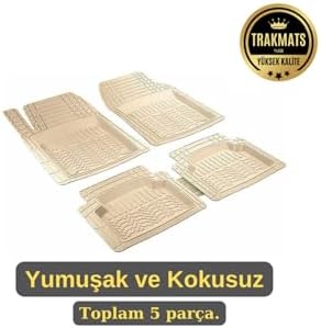 2005-2024 KESİLEBİLİR UNİVERSAL PRO-MATS KOKUSUZ OTO PASPAS BEJ
